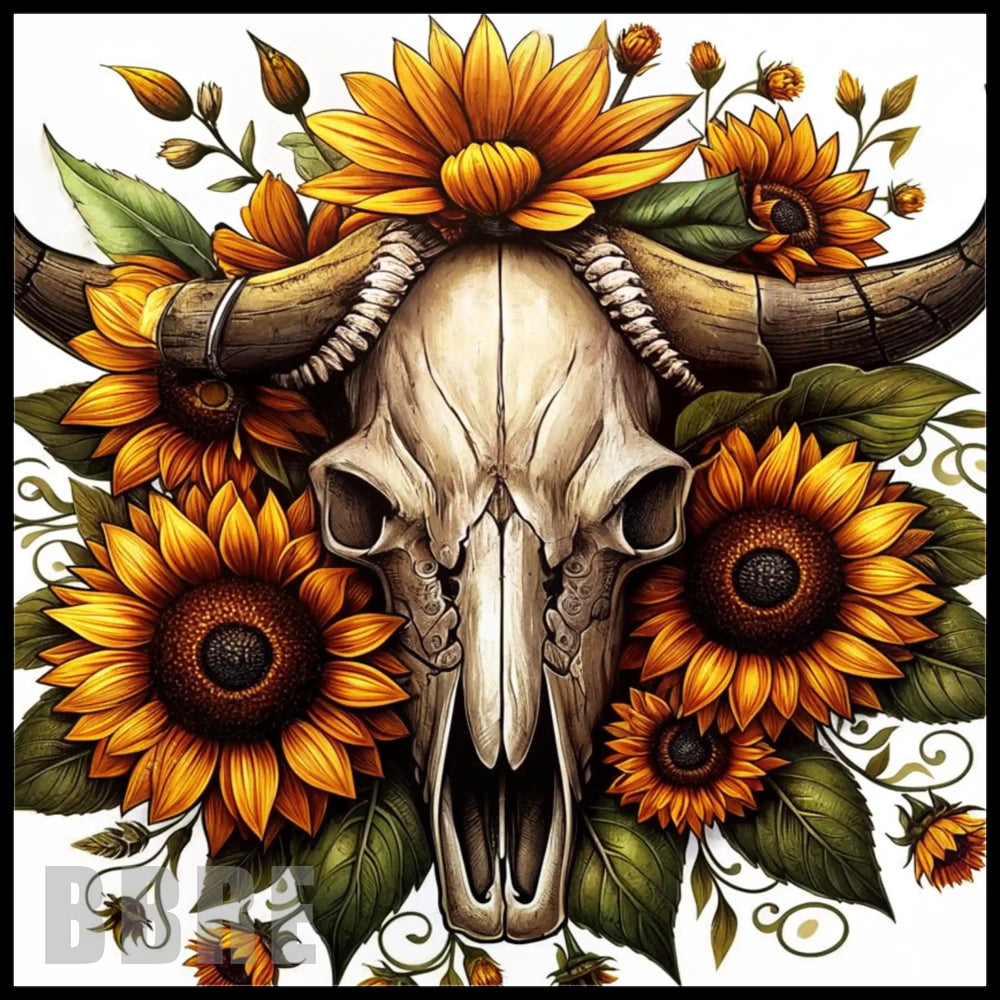 Sunflower Skull Main Image,