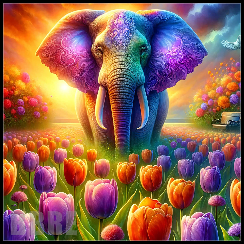 Colorful Elephant 6 Main Image,