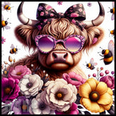 Floral Cow 11 Main Image,