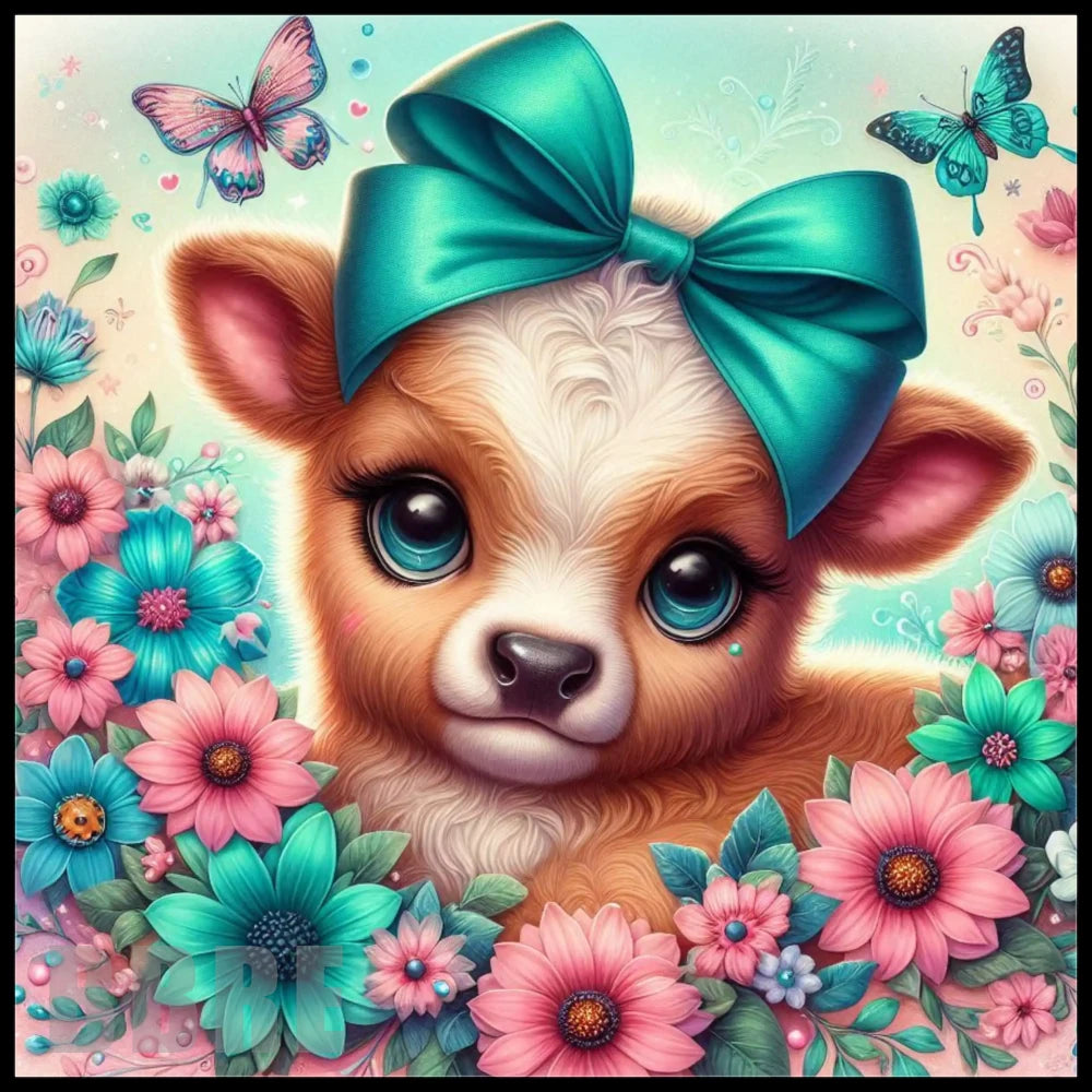 Floral Puppy 6 Main Image,