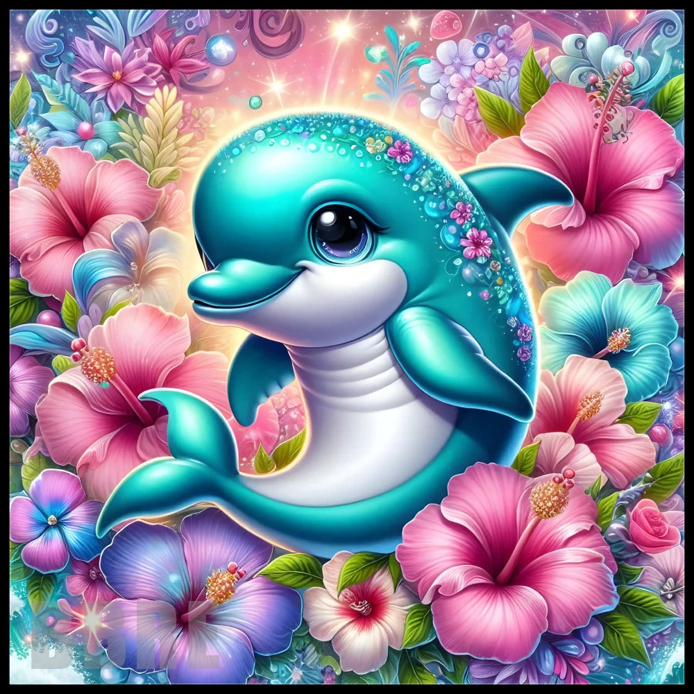 Floral Dolphin 2 Main Image,