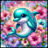 Floral Dolphin 2 Main Image,