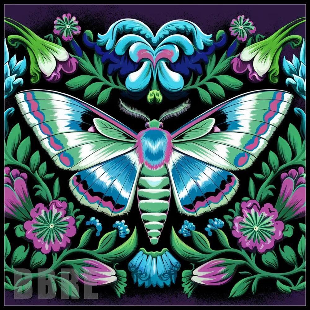Floral Moth Main Image,