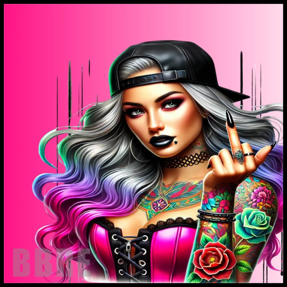 Bold Tattooed Woman 2 Main Image,