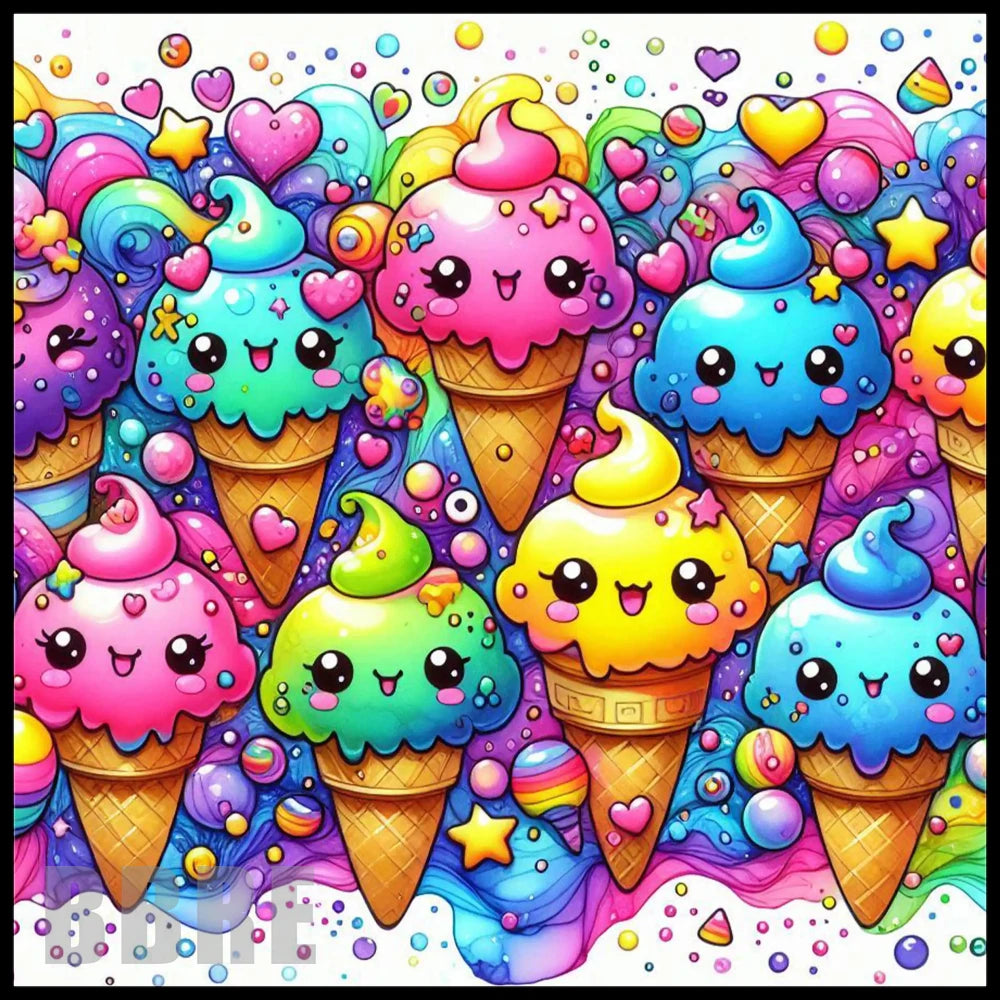 Cute Ice Cream Main Image,