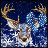 Floral Deer Main Image,