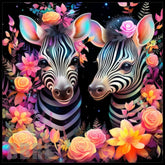 Floral Zebras Main Image,