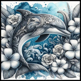 Dolphin Floral 2 Main Image,