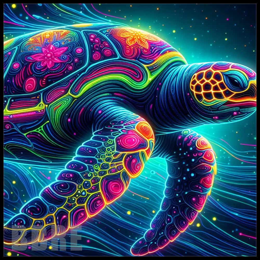 Neon Turtle Main Image,