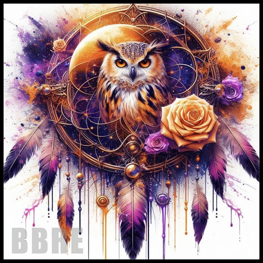 Owl Dreamcatcher 8 Main Image,