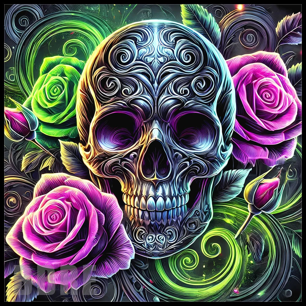 Floral Skull 49 Main Image,