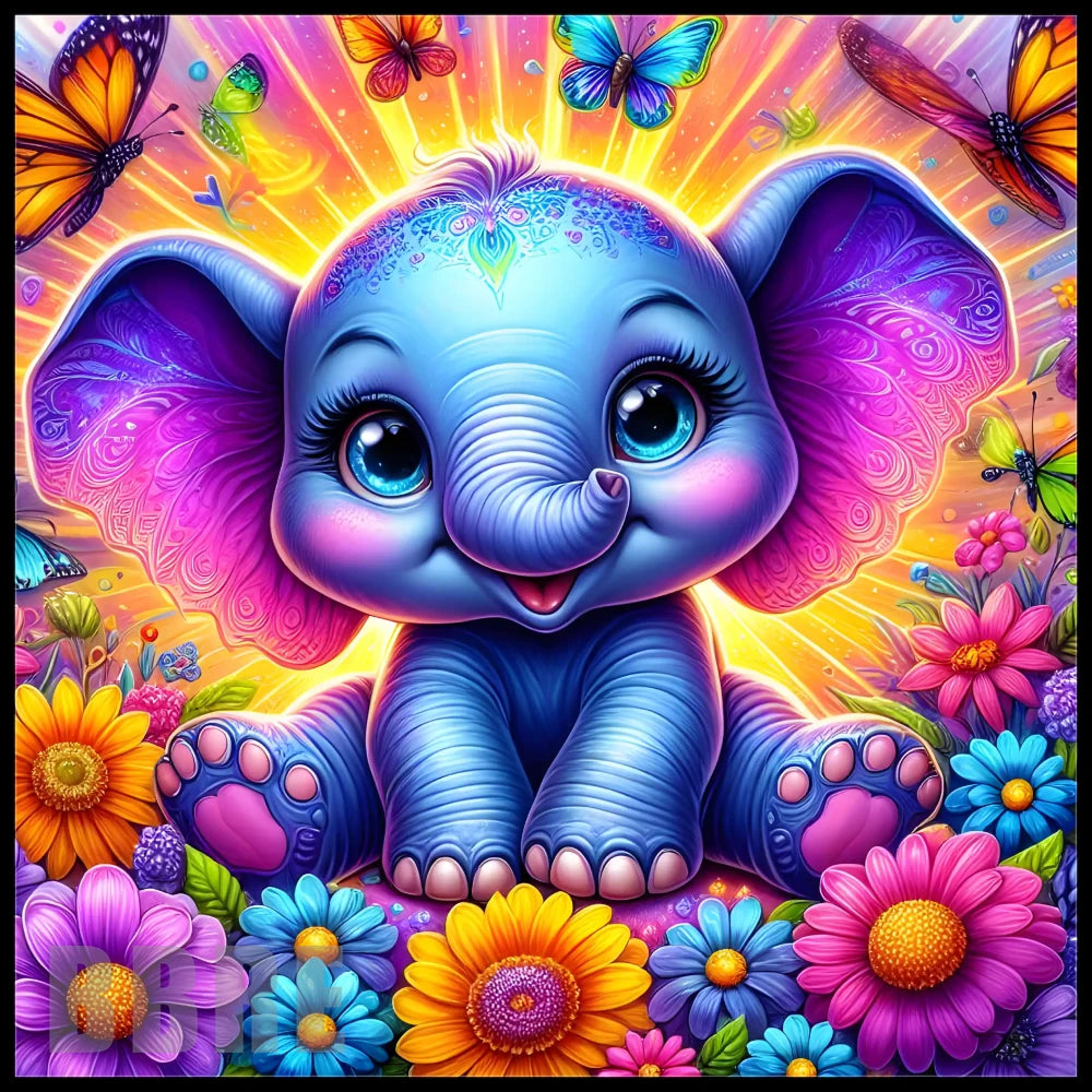 Colorful Elephant 8 Main Image,