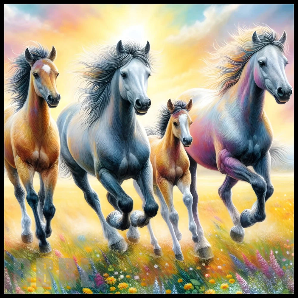 Galloping Horses 5 Main Image,