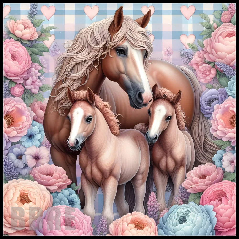 Floral Horses Main Image,