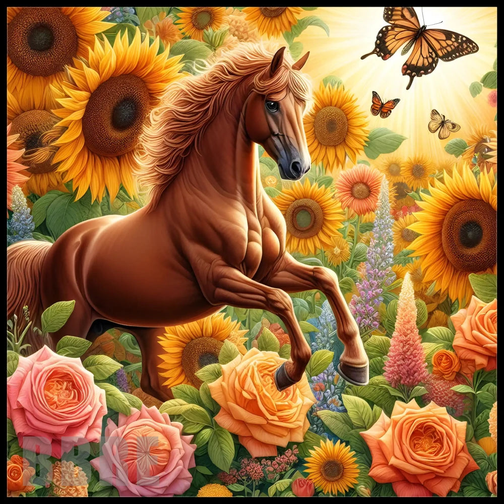 Floral Horse 26 Main Image,