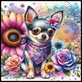 Floral Chihuahua Main Image,