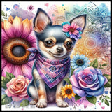 Floral Chihuahua Main Image,