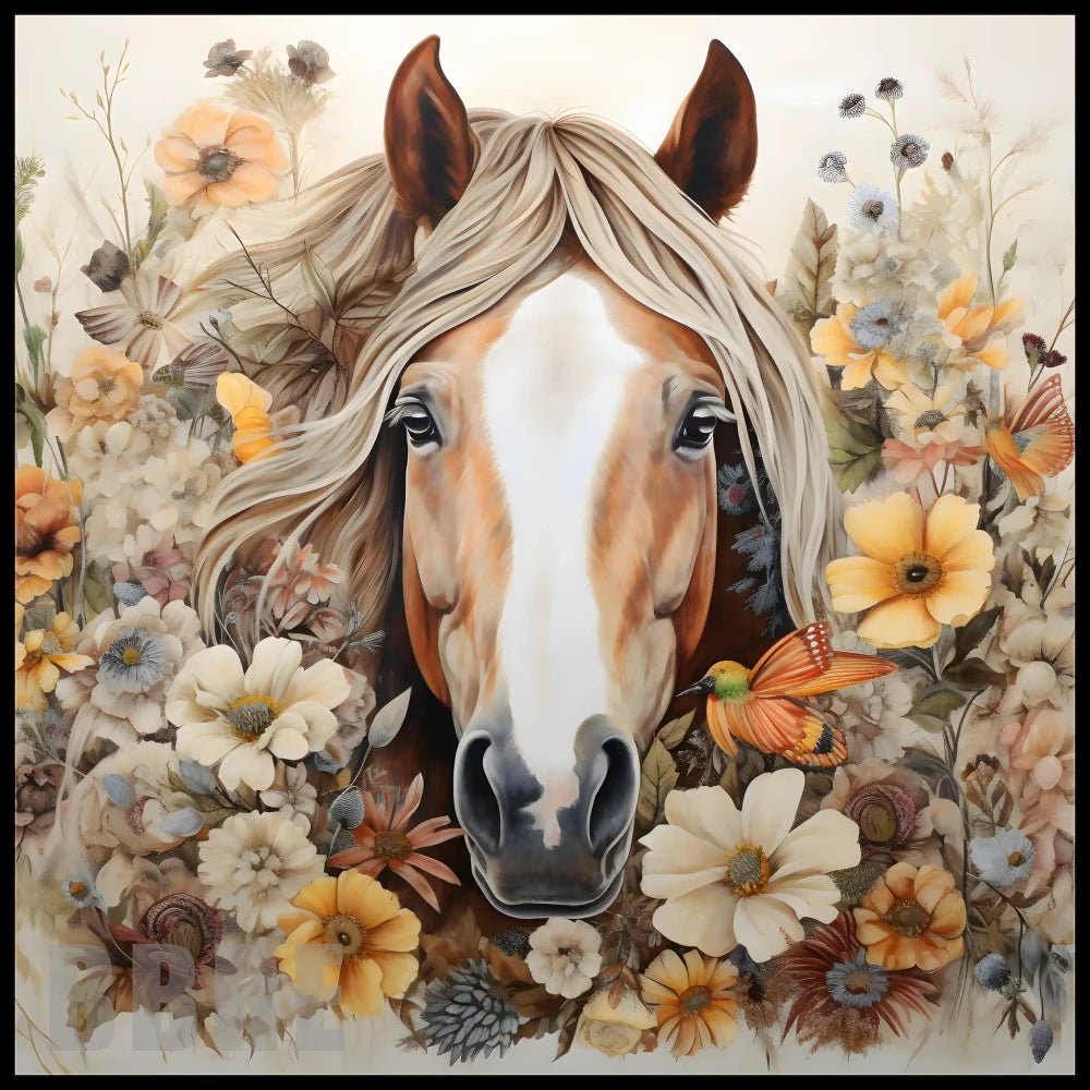 Floral Horse 28 Main Image,