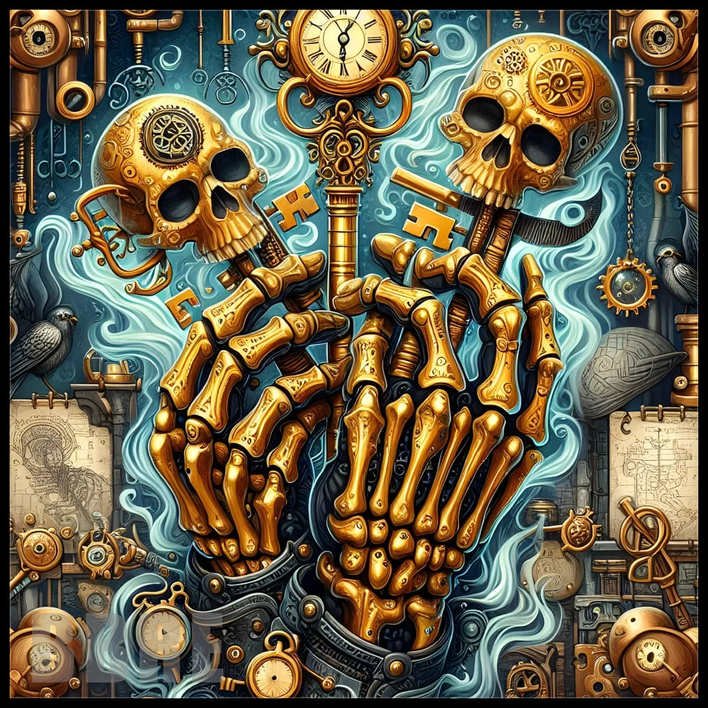 Steampunk Skeleton Main Image,