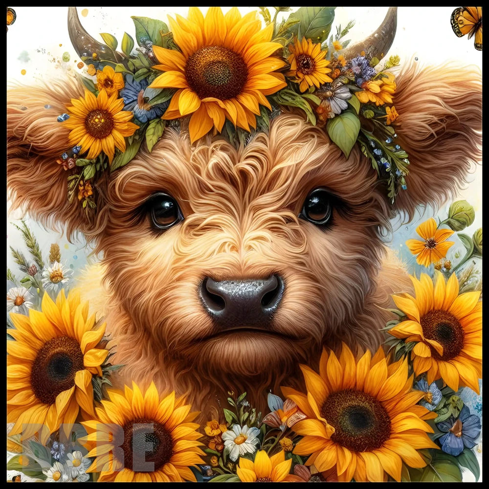 Floral Cow 13 Main Image,