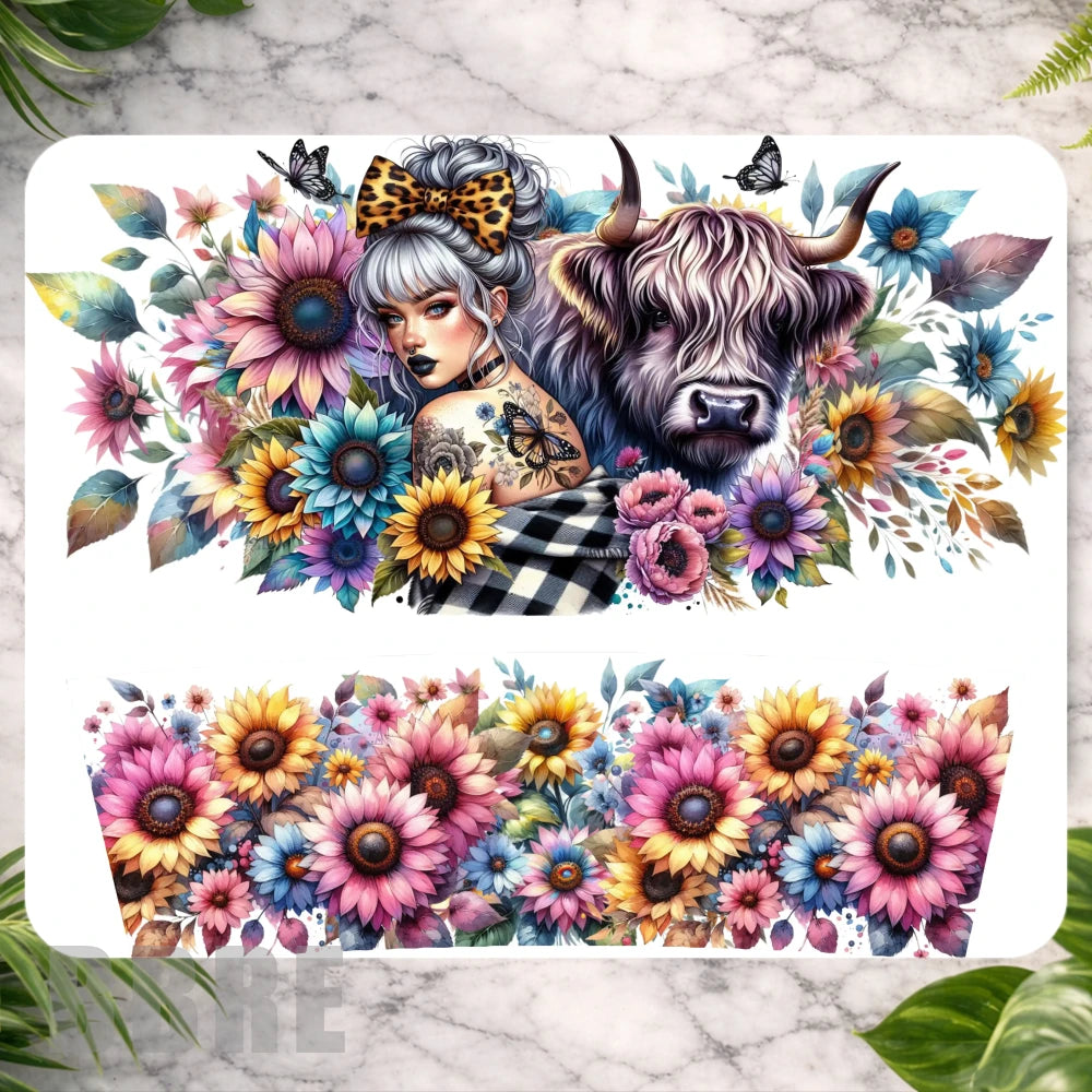Floral Cow Main Image,