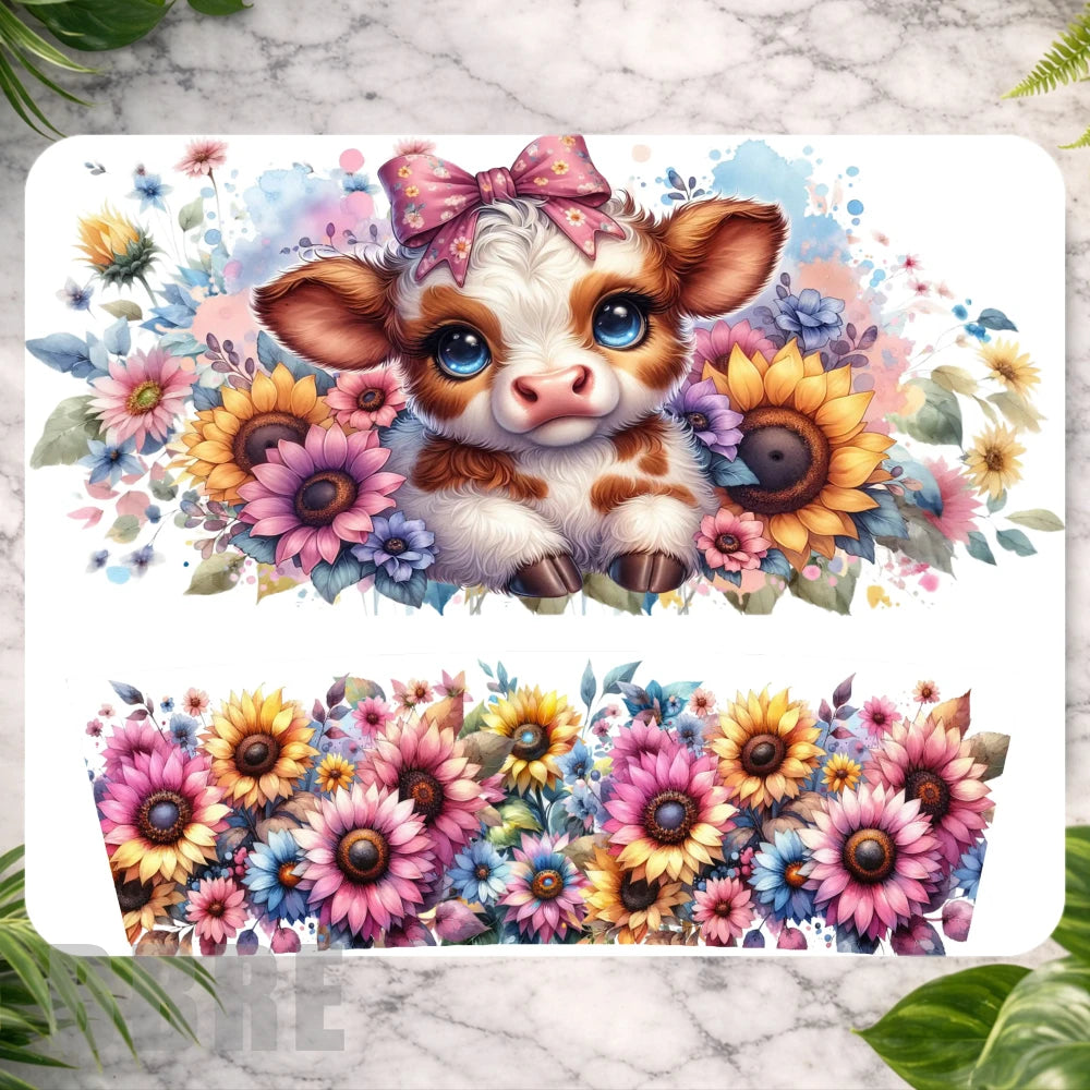 Floral Cow 3 Main Image,