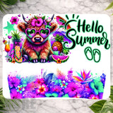 Summer Highland Cow Main Image,