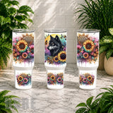 Wolf Floral Product Image,