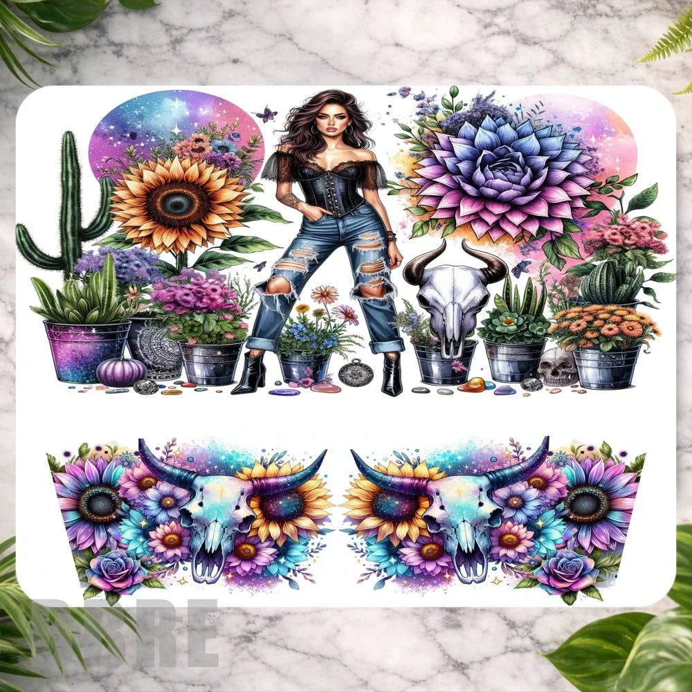 Floral Skull 6 Main Image,