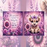 Floral Puppy Mockup Image