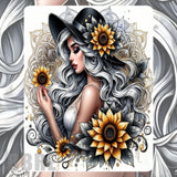 Sunflower Beauty Mockup Image