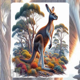 Kangaroo Landscape Mockup Image