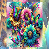 Floral Butterfly 3 Mockup Image