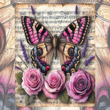 Butterfly Roses Mockup Image