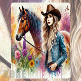Horse Girl Mockup Image