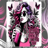 Pink Drink Mockup Image
