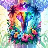 Colorful Elephant 3 Mockup Image