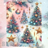Christmas Trees Mockup Image