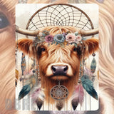 Highland Cow 5 Mockup Image