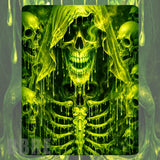Neon Skull Mockup Image