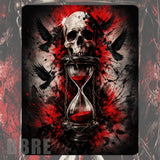 Skull Hourglass Mockup Image