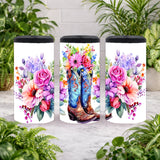 Floral Cowboy Boots Product Image,