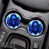 Blue Skull Product Mockup