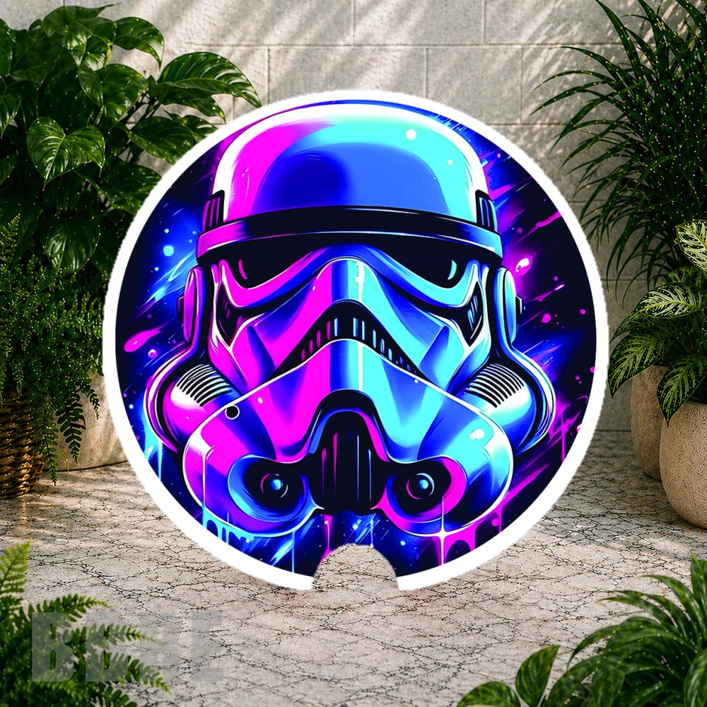 Galactic Trooper Coaster Sublimation Wrap