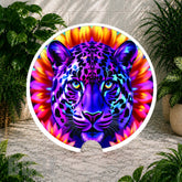 Vibrant Leopard Coaster Sublimation Wrap