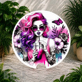 Floral Diva 2 Coaster Sublimation Wrap