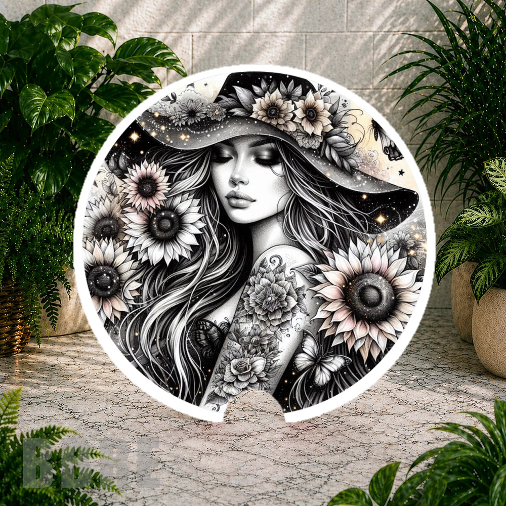 Floral Elegance Coaster Sublimation Wrap