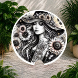 Floral Elegance Coaster Sublimation Wrap