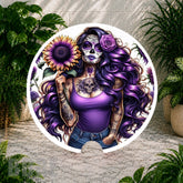 Sugar Skull 3 Coaster Sublimation Wrap