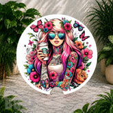 Floral Goddess 2 Coaster Sublimation Wrap